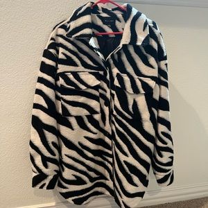 Zebra coat